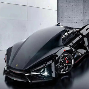 Raceforge Stealth Hypercar Building Blocks (2884 Pcs)
