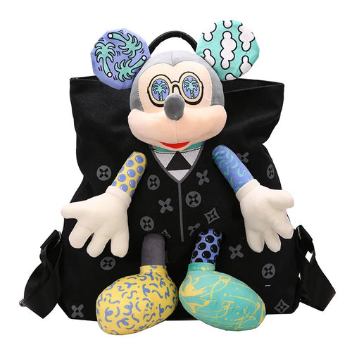 DZNY Retro Monogram Mickey Doll Backpack