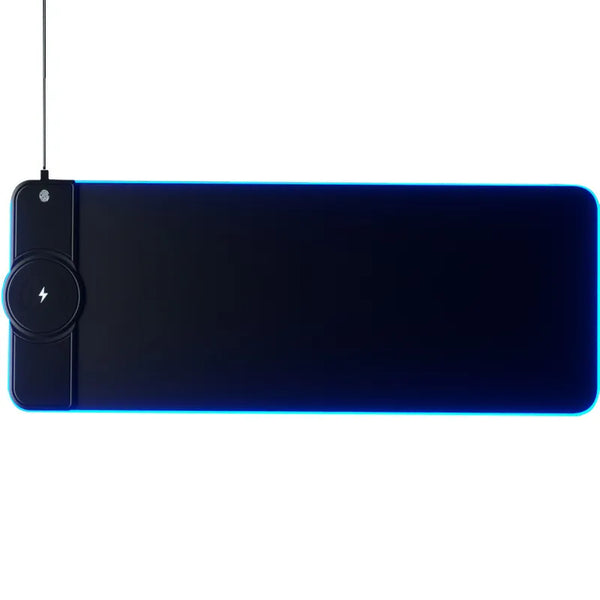Neon Pulse Charge Desk Pad