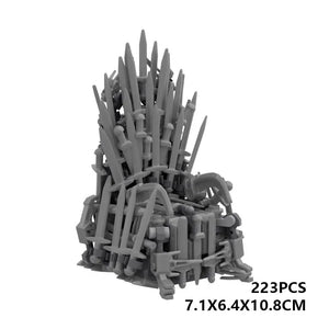 GoT C7782 Iron Throne Bricks Building Set (223 Pcs)