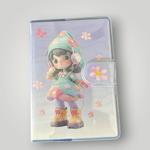 Botanical Flower Girl A7 Journal