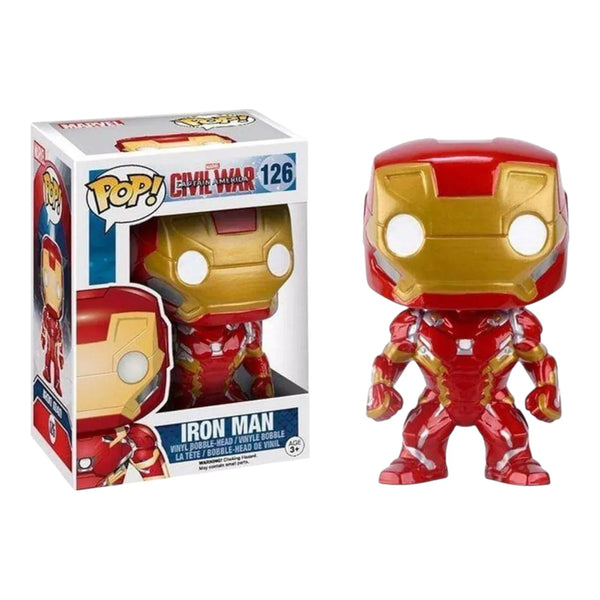 Funko Pop Marvel Iron Man Civil War 126 Figure