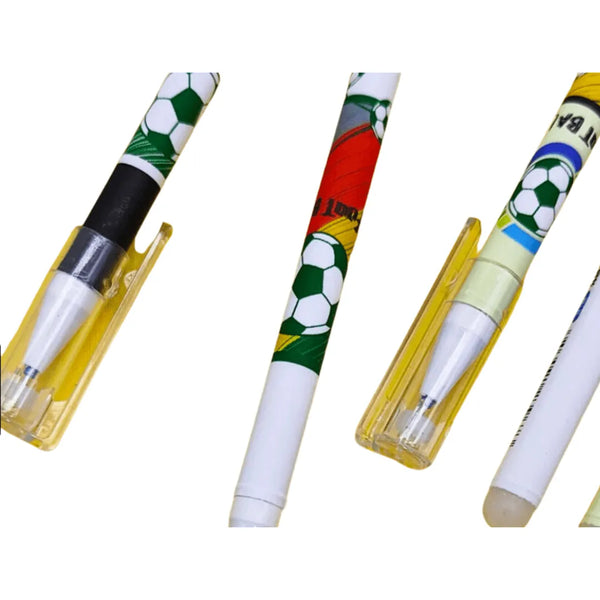 Football Playmaker Erasable Gel Pen (Set of 6)