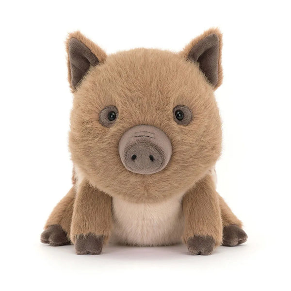JC Swinley Boar Woodland Wildlife Soft Plush Toy (14 cm)