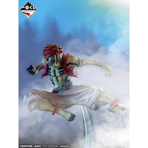 Bandai Ichibansho Demon Slayer Akaza Figure (19 cm)
