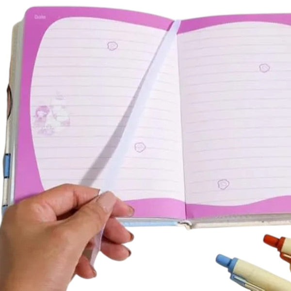 Vintage Antique Charm String Diary