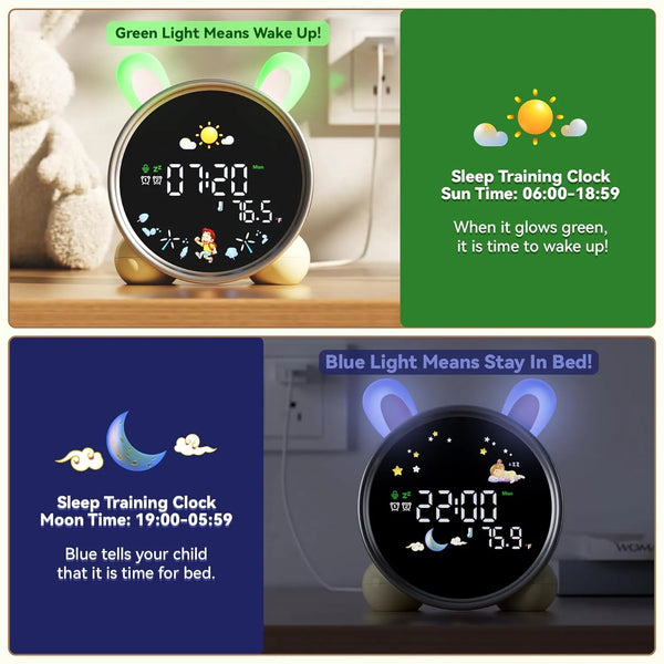 Bunny Cat Smart Alarm Clock