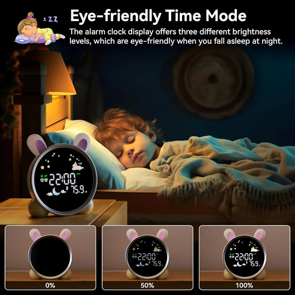 Bunny Cat Smart Alarm Clock