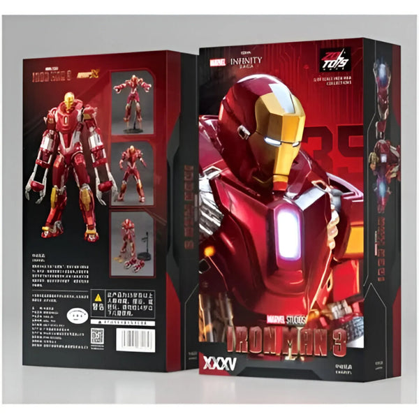 ZD Toys Iron Man MK35 Red Snapper Figure