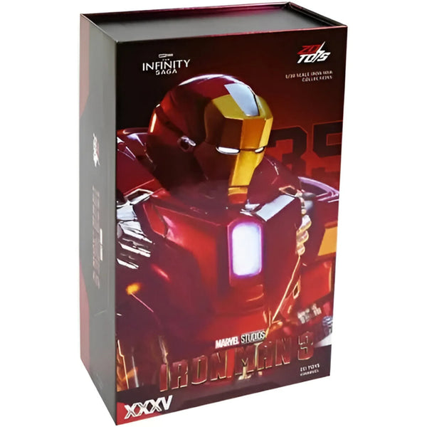 ZD Toys Iron Man MK35 Red Snapper Figure