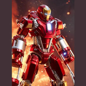 ZD Toys Iron Man MK35 Red Snapper Figure