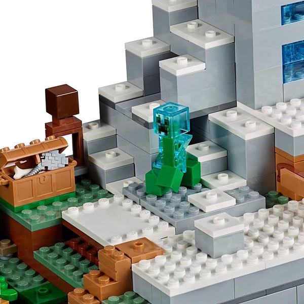 Minecraft Mountain Cave Building Blocks (2863 Pcs)