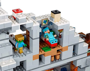 Minecraft Mountain Cave Building Blocks (2863 Pcs)