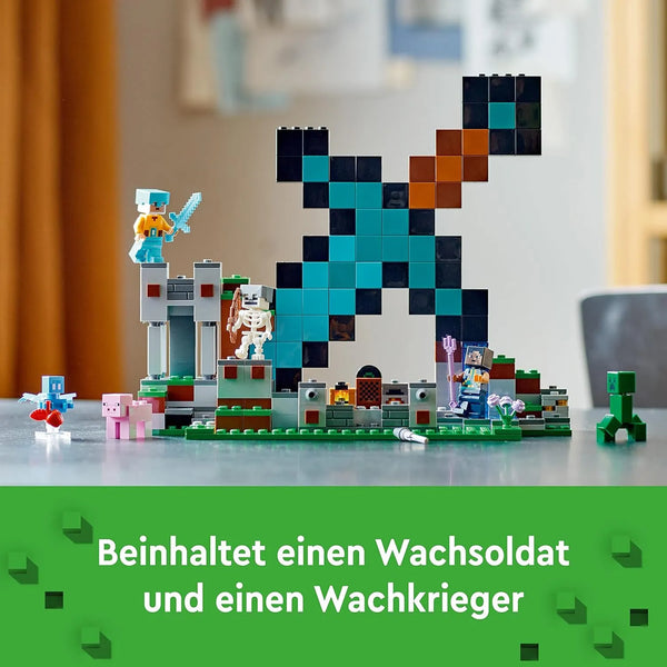 Minecraft The Sword Outpost Building Blocks (427 Pcs)