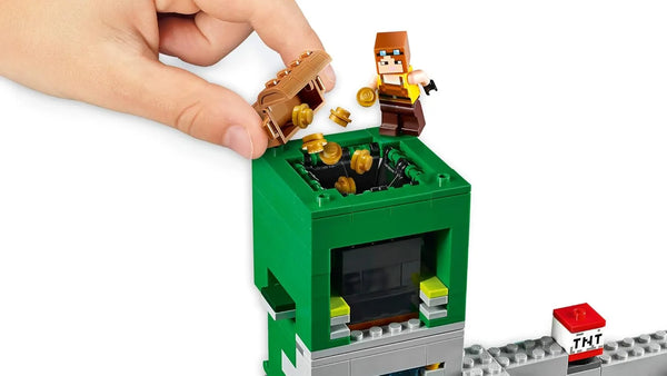 Minecraft The Creeper Mine Blocks (834 Pcs)