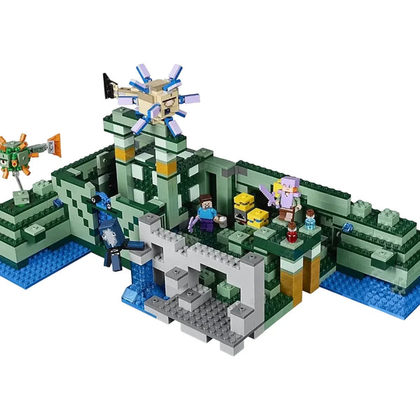 Minecraft The Ocean Monument Building Blocks (1122 Pcs)