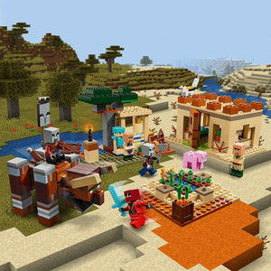 Minecraft The Illager Raid Building Blocks (562 Pcs)