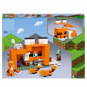 Minecraft The Fox Lodge Building Blocks (193 Pcs)