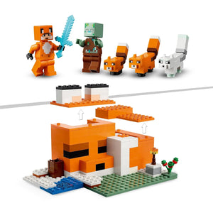 Minecraft The Fox Lodge Building Blocks (193 Pcs)