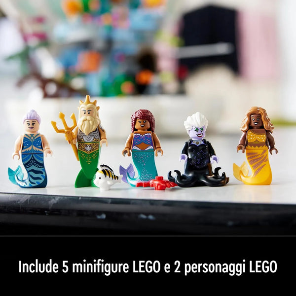 The Little Mermaid Clamshell Building Blocks (1808 Pcs)
