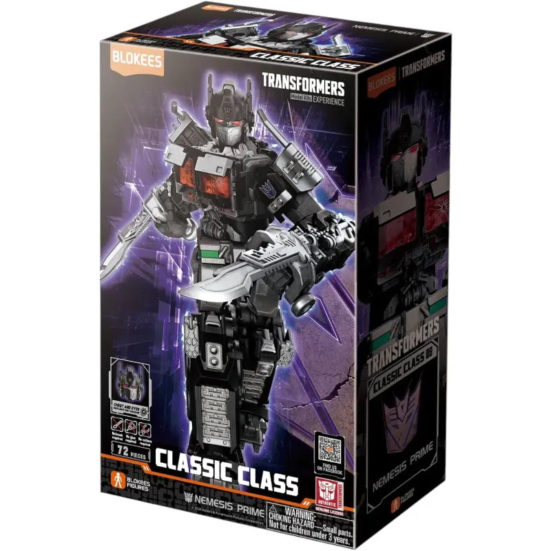 Blokees Obsidian Nemesis Prime Action Figure