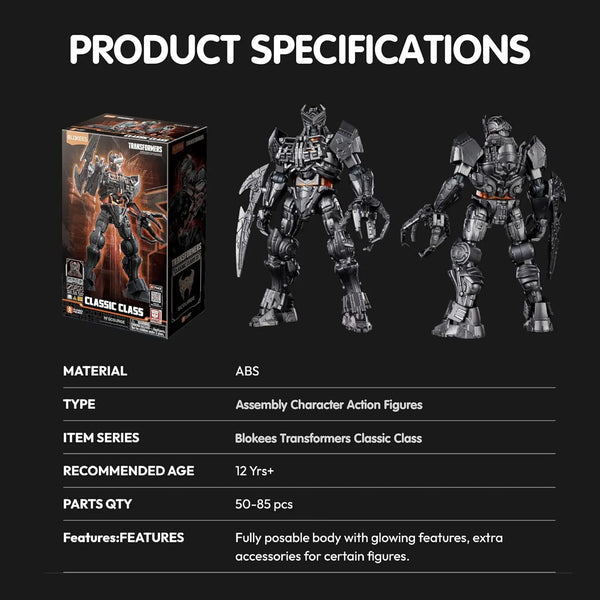 Blokees Trophy Hunter Scourge Action Figure