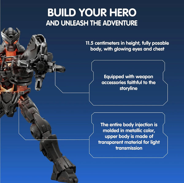 Blokees Trophy Hunter Scourge Action Figure