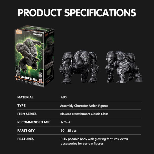 Blokees Optimus Primal Beast Figure