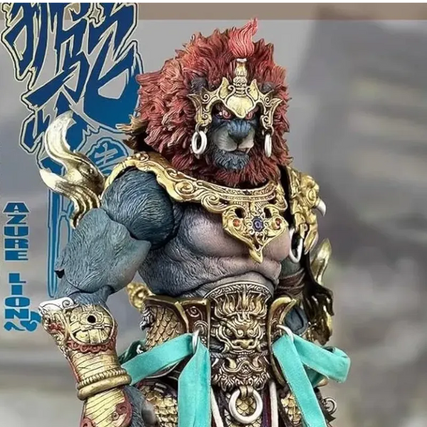 Fury Toys Azure Lion Gold Armor Figure
