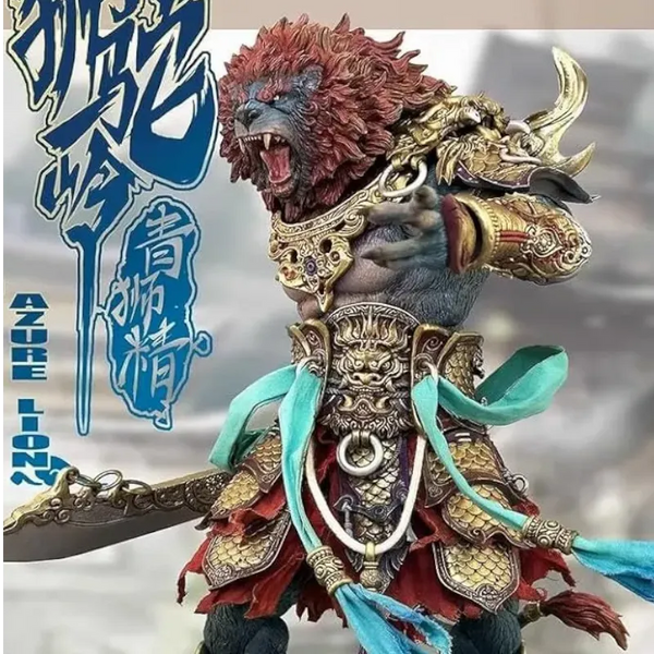Fury Toys Azure Lion Gold Armor Figure