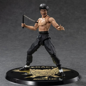 SHF Bruce Lee 50th Anniversary Action Figure