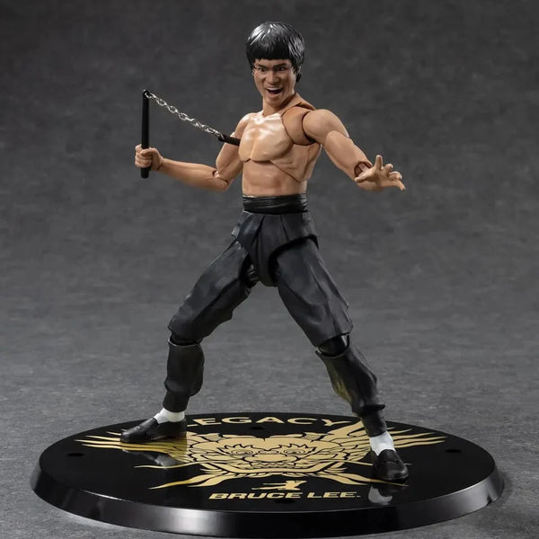 SHF Bruce Lee 50th Anniversary Action Figure