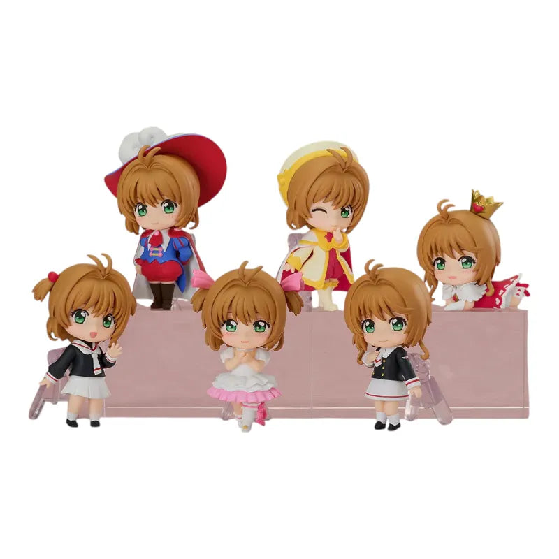 GS Nendoroid Sakura Kinomoto Action Figurine (Set of 6)