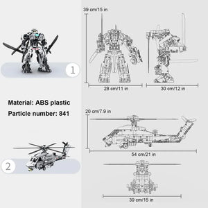 GBL Armed Mecha Building Blocks (841 Pcs)