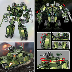 GBL Battle Mecha Building Blocks (1152 Pcs)