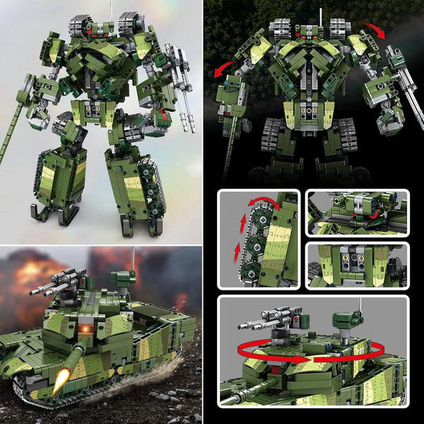 GBL Battle Mecha Building Blocks (1152 Pcs)