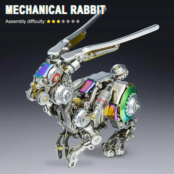 Steampunk Clockwork Bunny Puzzle Masterpiece