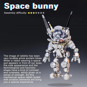 Steampunk Astrohop Bunny Puzzle Masterpiece