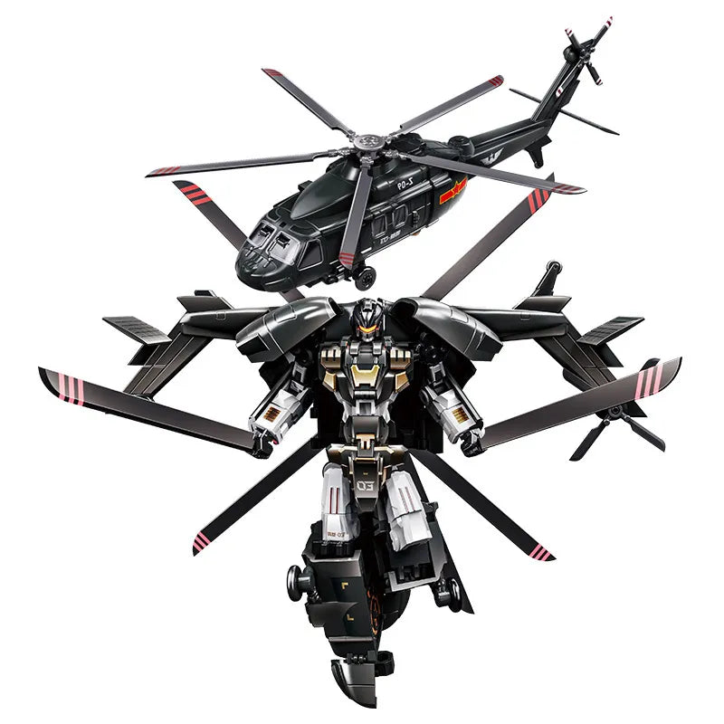 W991-3 Rotor Strike Helicopter Mecha Action Figure