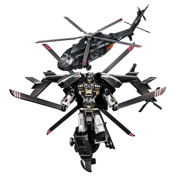 W991-3 Rotor Strike Helicopter Mecha Action Figure