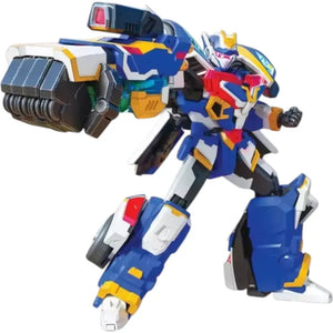 Metal Cardbot Blue Cop S Action Figure