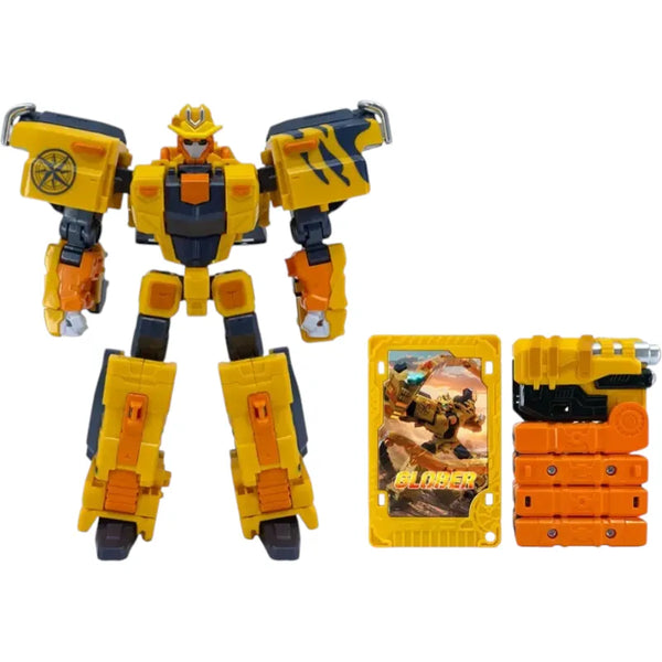 Metal Cardbot Glober Action Figure
