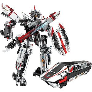 GBL Bullet Train Mecha Building Blocks (729 Pcs)