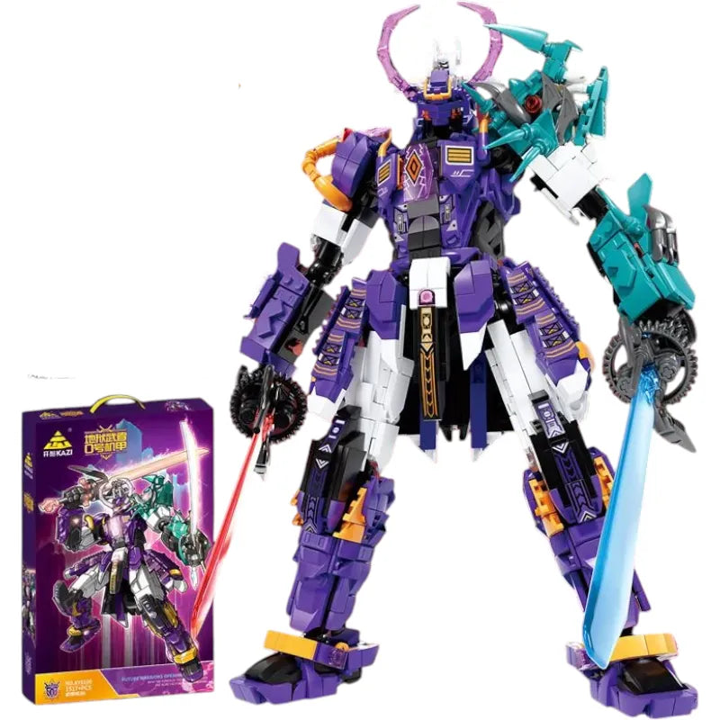 KAZI Hell Warrior Mecha Building Blocks (1517 Pcs)