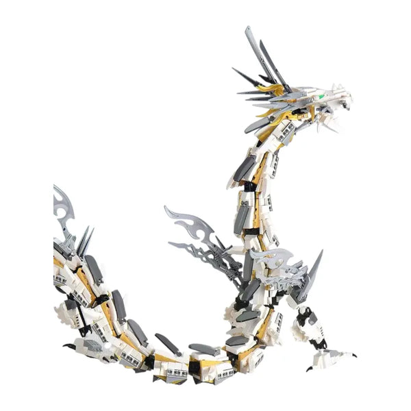 KAZI White Dragon Building Blocks (1485 Pcs)