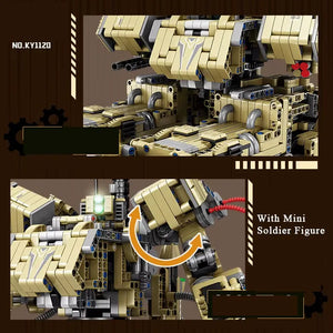 GBL Warrior Tank KY1120 Building Blocks (2739 Pcs)