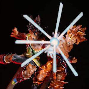 DBZ Son Goku and Bardock Statue (24 cm)