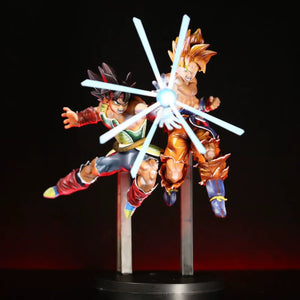 DBZ Son Goku and Bardock Statue (24 cm)
