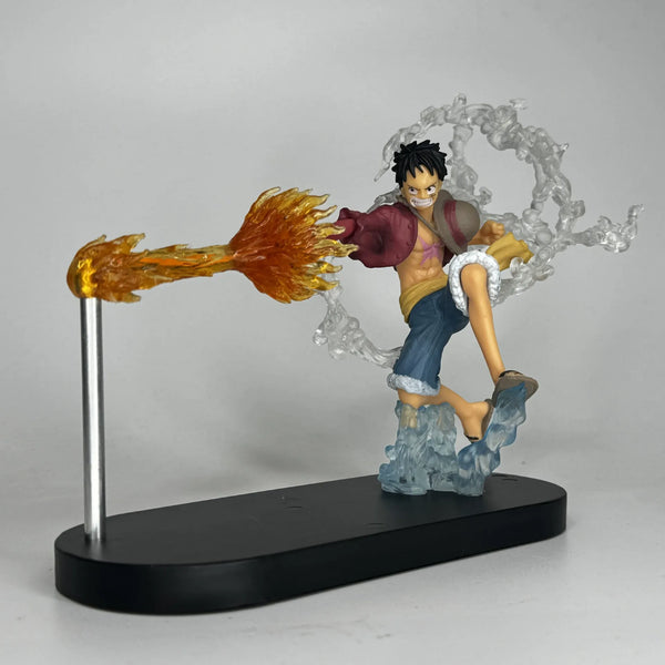 One Piece Luffy Flame LED Lamp Action Figure (16 cm)