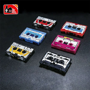 MP-13 Soundwave G1 Tape Action Figure (Set of 6))